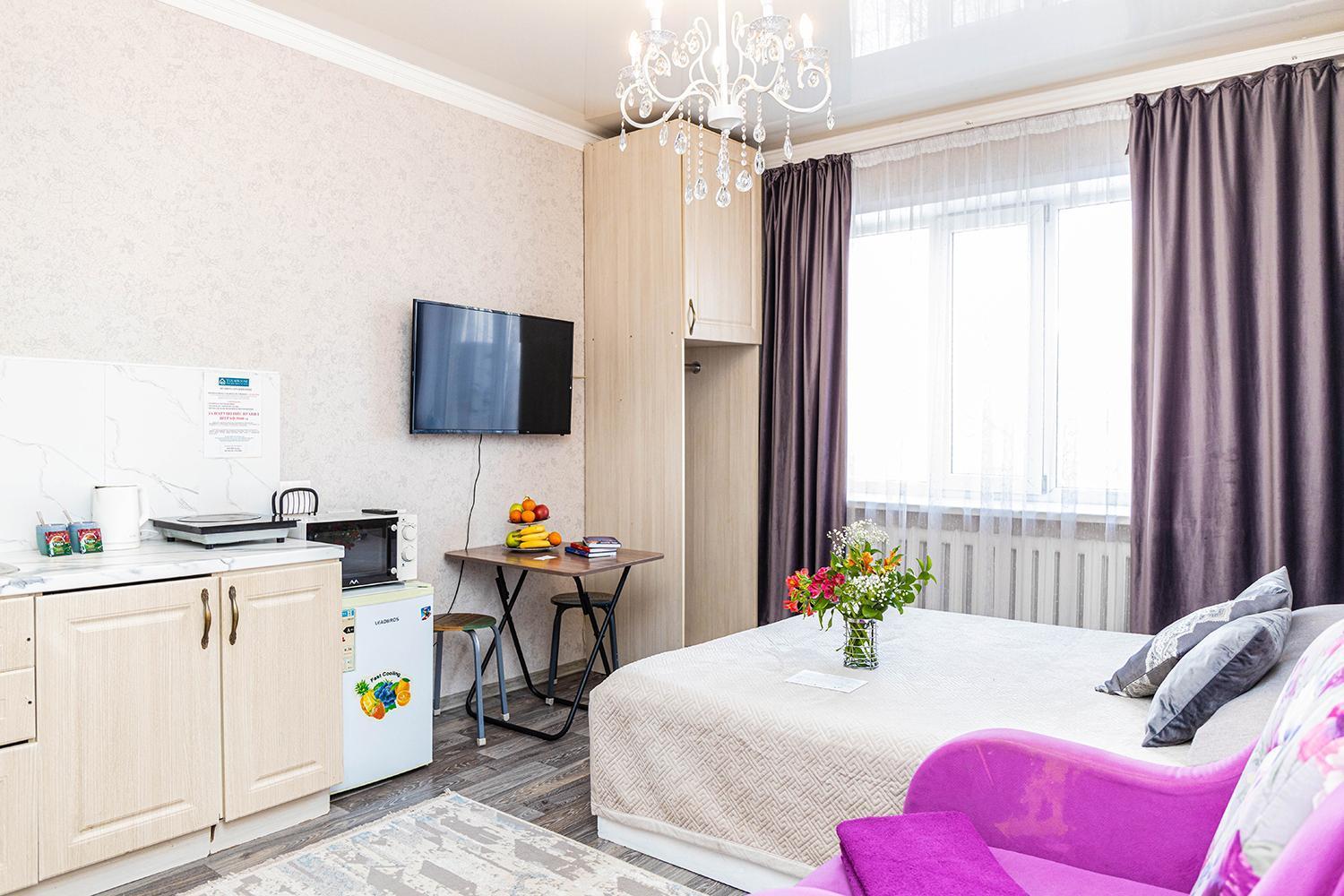 Aparthotel Yourhouse Микрорайон Жетысу-2, Дом 66 à Almaty Extérieur photo